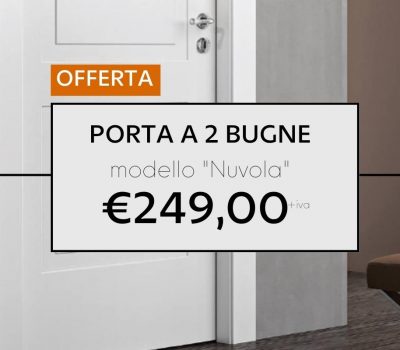 PORTA A 2 BUGNE MODELLO “NUVOLA”